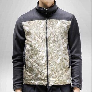 TATRAS‎ R Line Tropical Leaf Jacquard Zip Black/Green Men’s Jacket Size 5 (M/L)